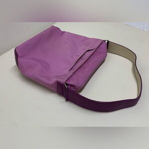Tumi Magenta Lavender Durable Ballistic Nylon Tote Handbag Purse